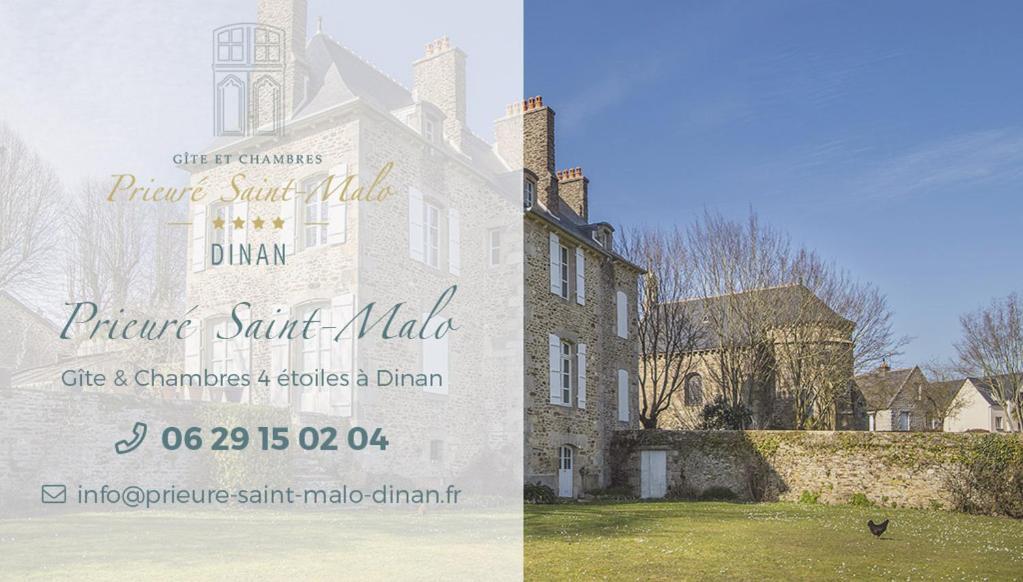 Le Prieure Saint-Malo De Dinan Villa Exteriör bild